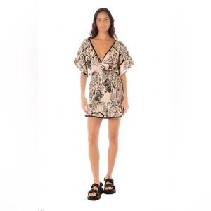 New Maaji - Sepia Fiori Fresia Short Dress